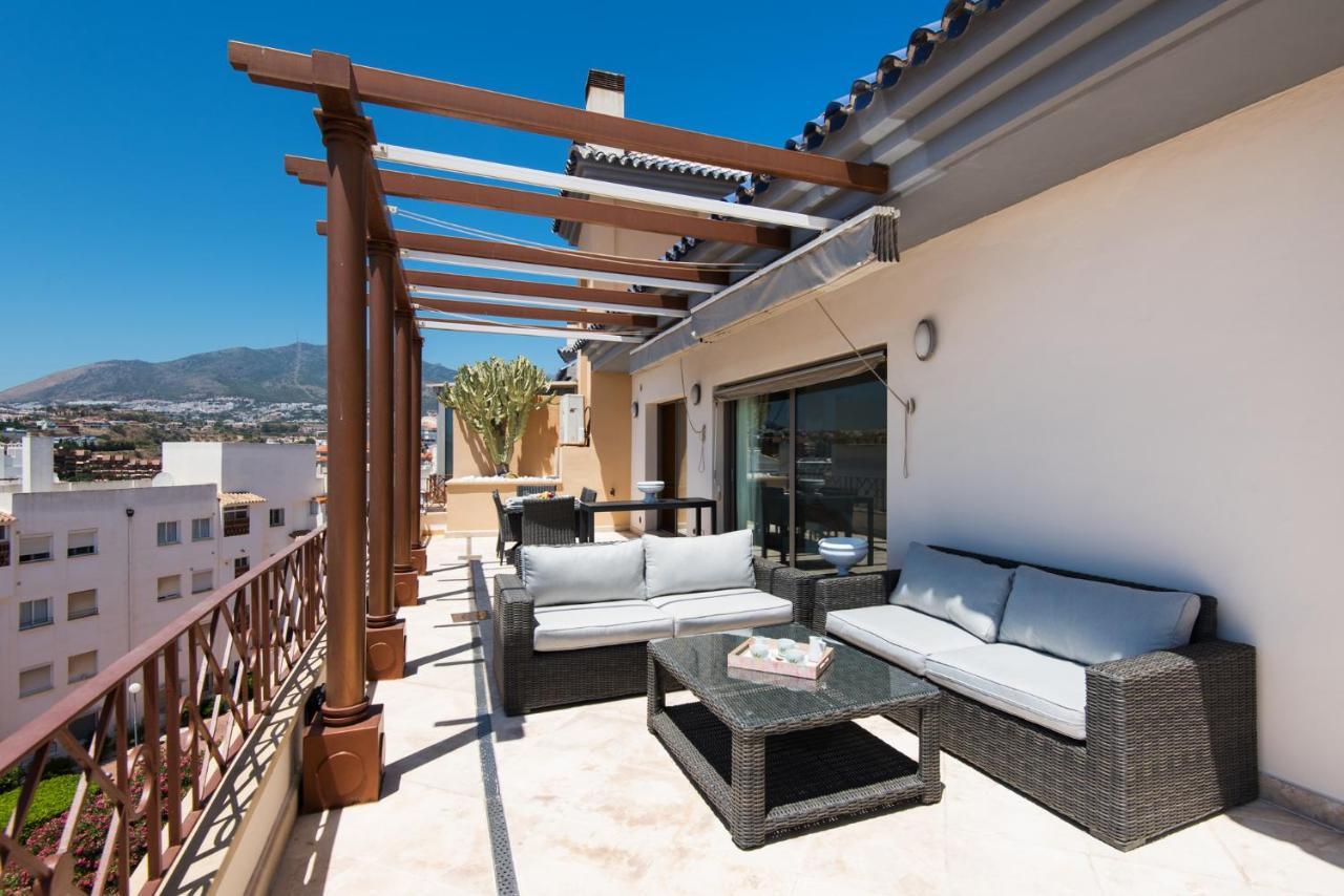 Ph Bellagio: Luxurious And Romantic Duplex Penthouse With Private Pool & Sea Views Benalmádena Eksteriør bilde