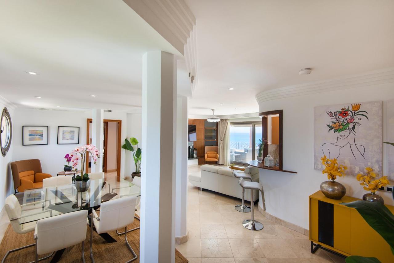 Ph Bellagio: Luxurious And Romantic Duplex Penthouse With Private Pool & Sea Views Benalmádena Eksteriør bilde