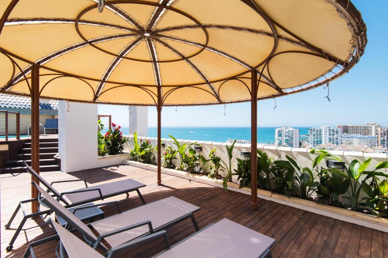 Ph Bellagio: Luxurious And Romantic Duplex Penthouse With Private Pool & Sea Views Benalmádena Eksteriør bilde